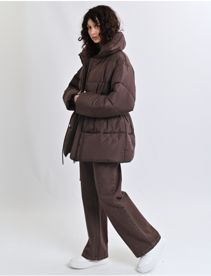 Картинка Пуховик коричневий 