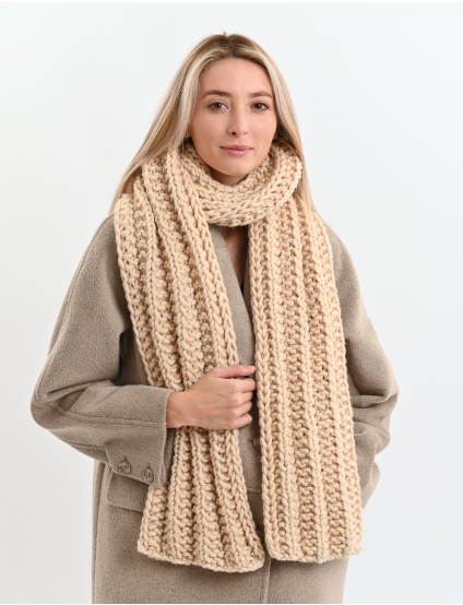 Картинка Шарф світло-коричневий