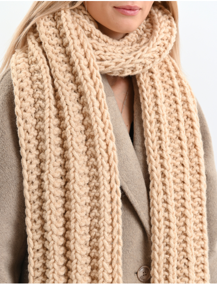 Картинка Шарф світло-коричневий