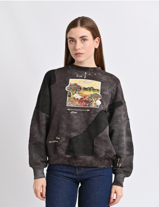 Картинка Світшот сірий