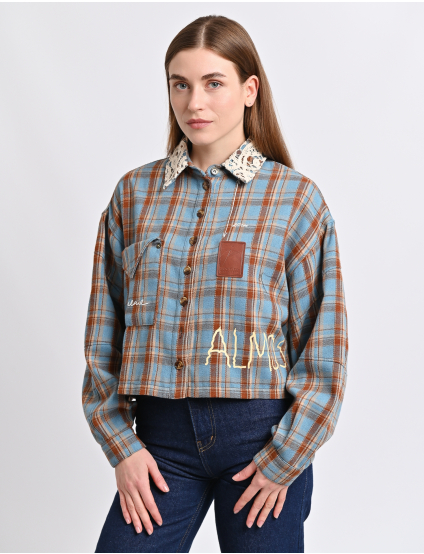 Картинка Сорочка синя