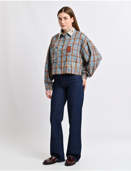 Картинка Сорочка синя