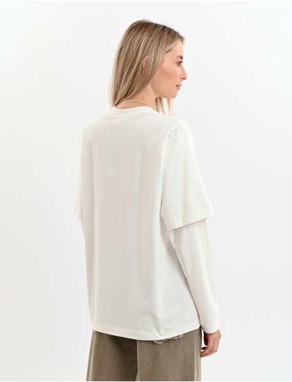 Картинка Лонгслів білий