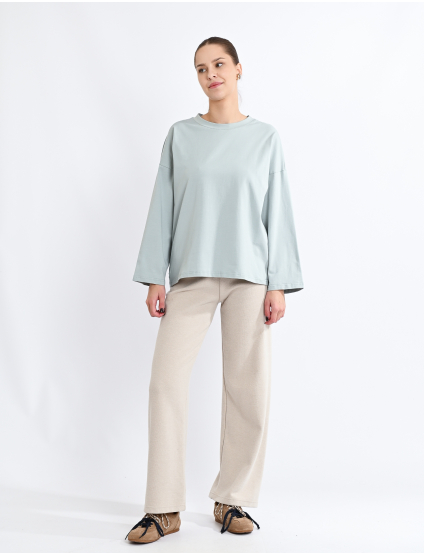 Картинка Лонгслів світло-зелений