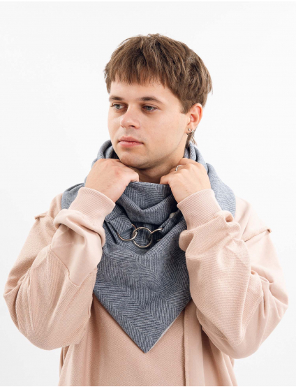 Картинка Шарф сірий 