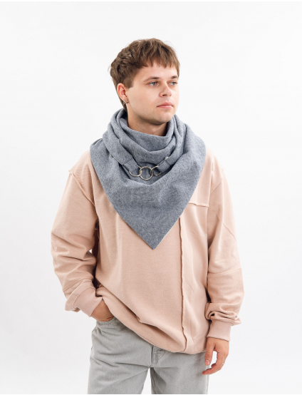 Картинка Шарф сірий 