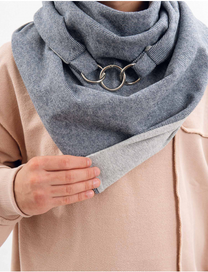 Картинка Шарф сірий 