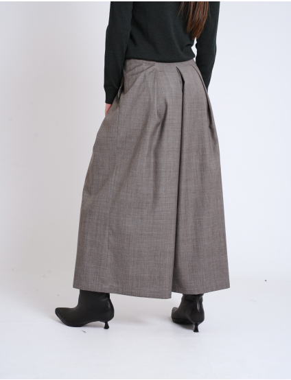 Картинка Кюлоти з костюмної тканини зі складками