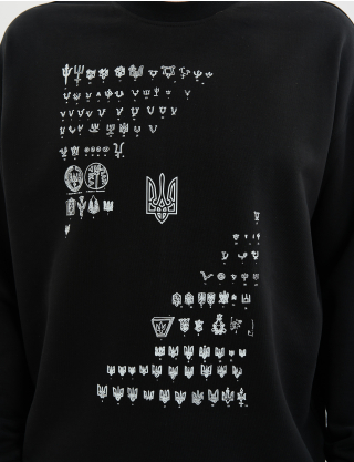 Картинка Світшот чорний