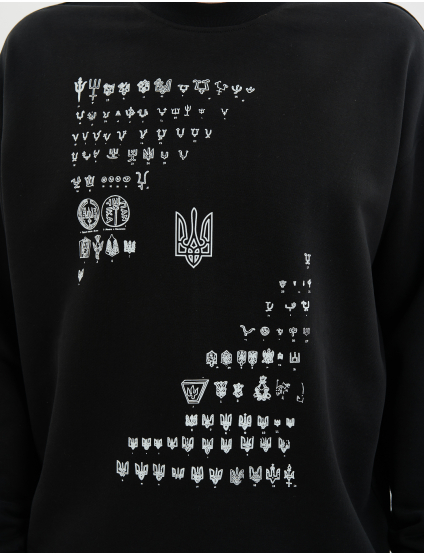 Картинка Світшот чорний