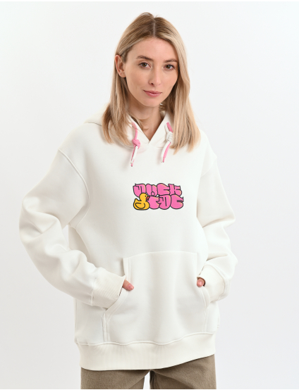 Картинка Худі молочний