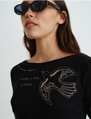 Картинка Боді чорне