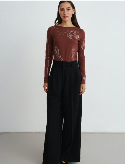 Картинка Боді коричневе