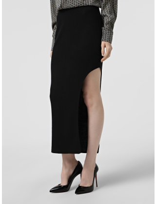 Картинка Спідниця міді чорна