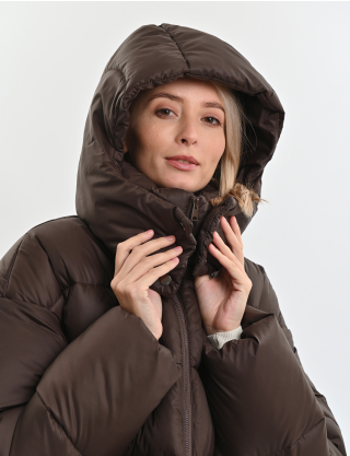 Картинка Пуховий коричневий 