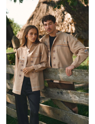 Картинка Вишиванка бежева