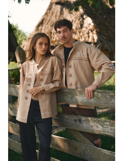 Картинка Вишиванка бежева