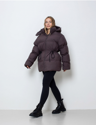 Картинка Пуховик коричневий