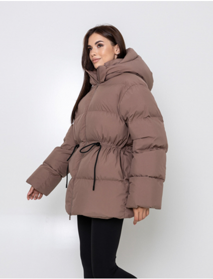 Картинка Пуховик світло-коричневий 