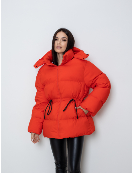 Картинка Пуховик червоний 