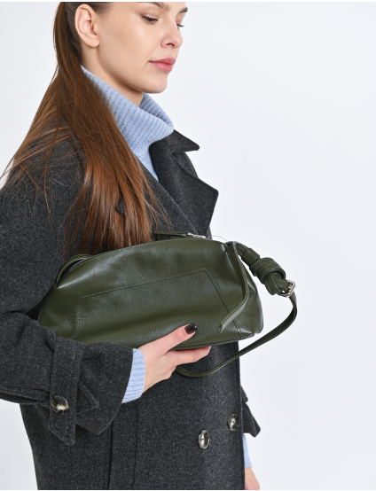 Картинка Сумка темно-зелена