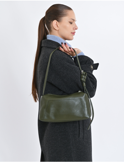 Картинка Сумка темно-зелена