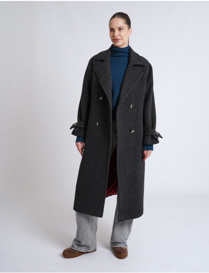 Картинка Пальто темно-сіре