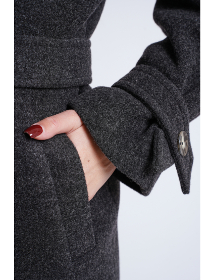 Картинка Пальто темно-сіре