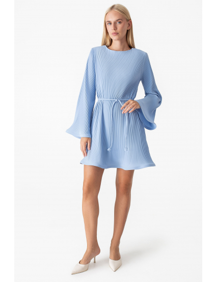 Картинка Сукня міні блакитна 