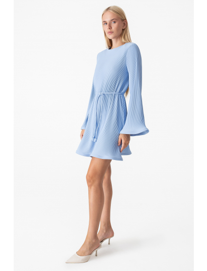 Картинка Сукня міні блакитна 