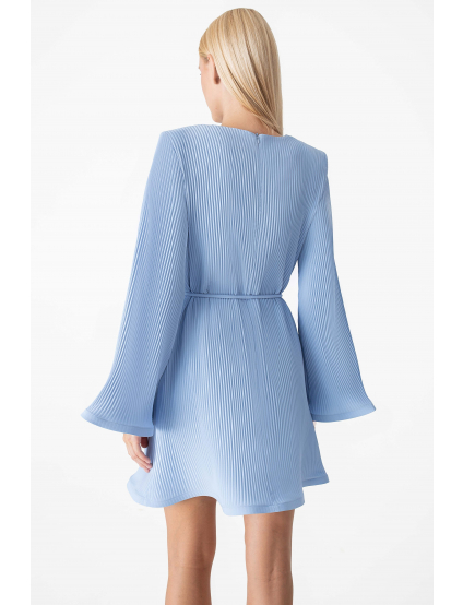 Картинка Сукня міні блакитна 