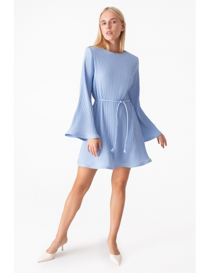 Картинка Сукня міні блакитна 