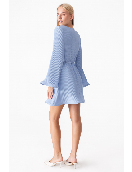 Картинка Сукня міні блакитна 