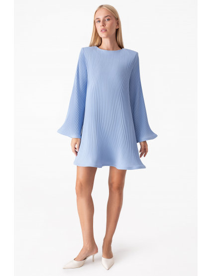 Картинка Сукня міні блакитна 