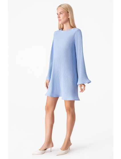 Картинка Сукня міні блакитна 