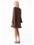 Картинка Сукня міні світло-коричнева 