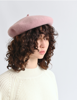 Берет рожевий Картинка Берет рожевий