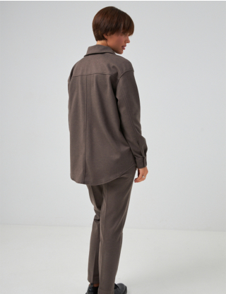 Картинка Брюки коричневий 