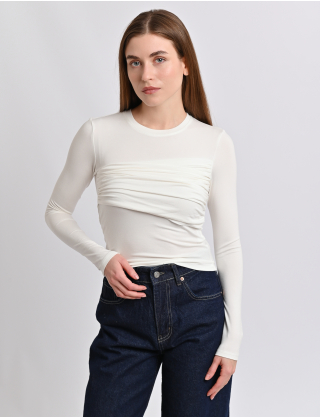 Картинка Лонгслів білий