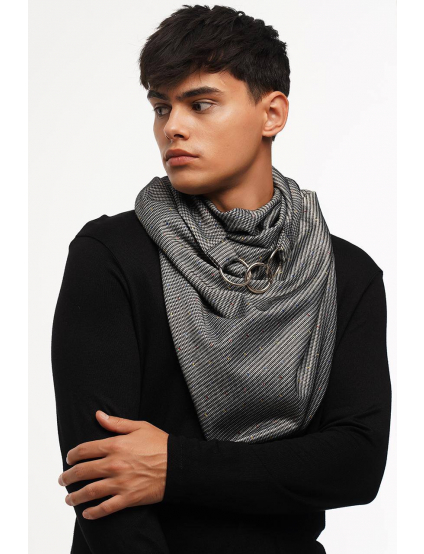 Картинка Дизайнерський теплий шарф "Единбург"