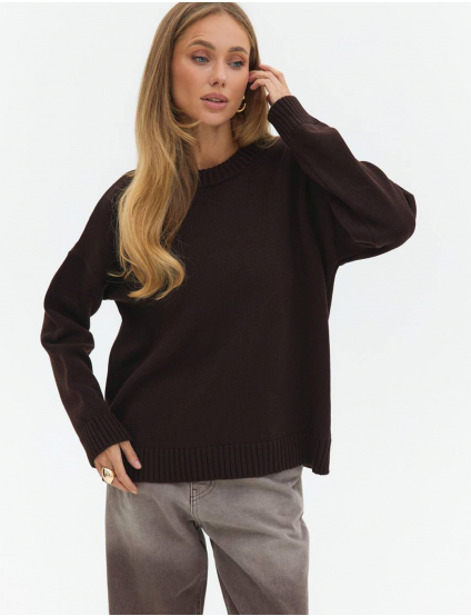 Картинка Светр коричневий