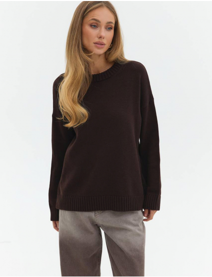 Картинка Светр коричневий