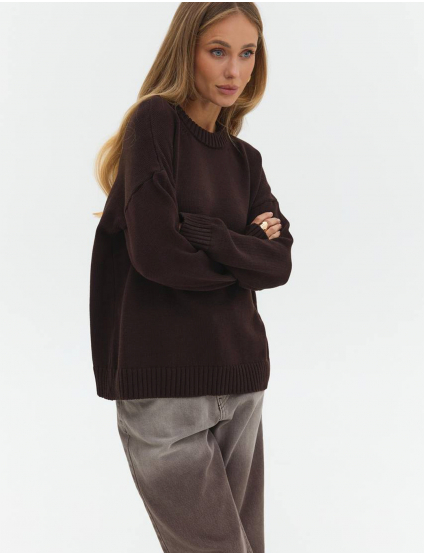 Картинка Светр коричневий