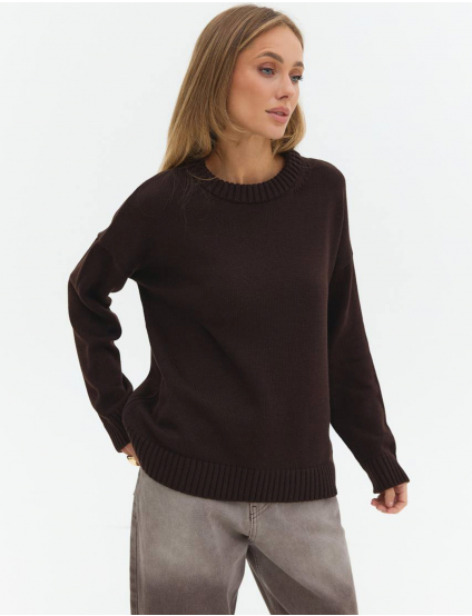 Картинка Светр коричневий