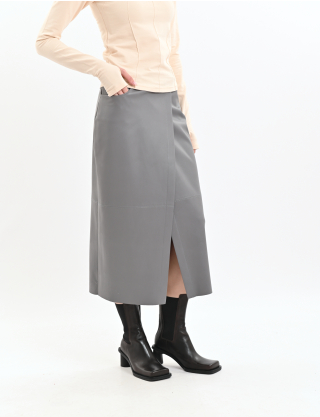 Картинка Спідниця світло-сіра
