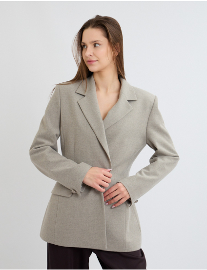 Картинка Піджак світло-сірий