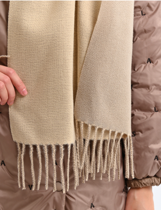 Шарф бежевий Картинка Шарф бежевий