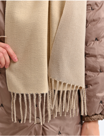 Шарф бежевий Картинка Шарф бежевий