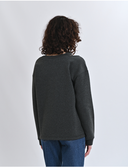 Картинка Світшот темно-сірий