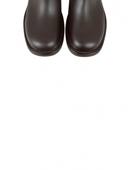 Картинка Черевики осінні коричневі з натуральної шкіри